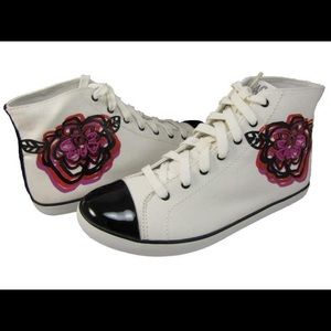Coach Elektra Embellished High Tops